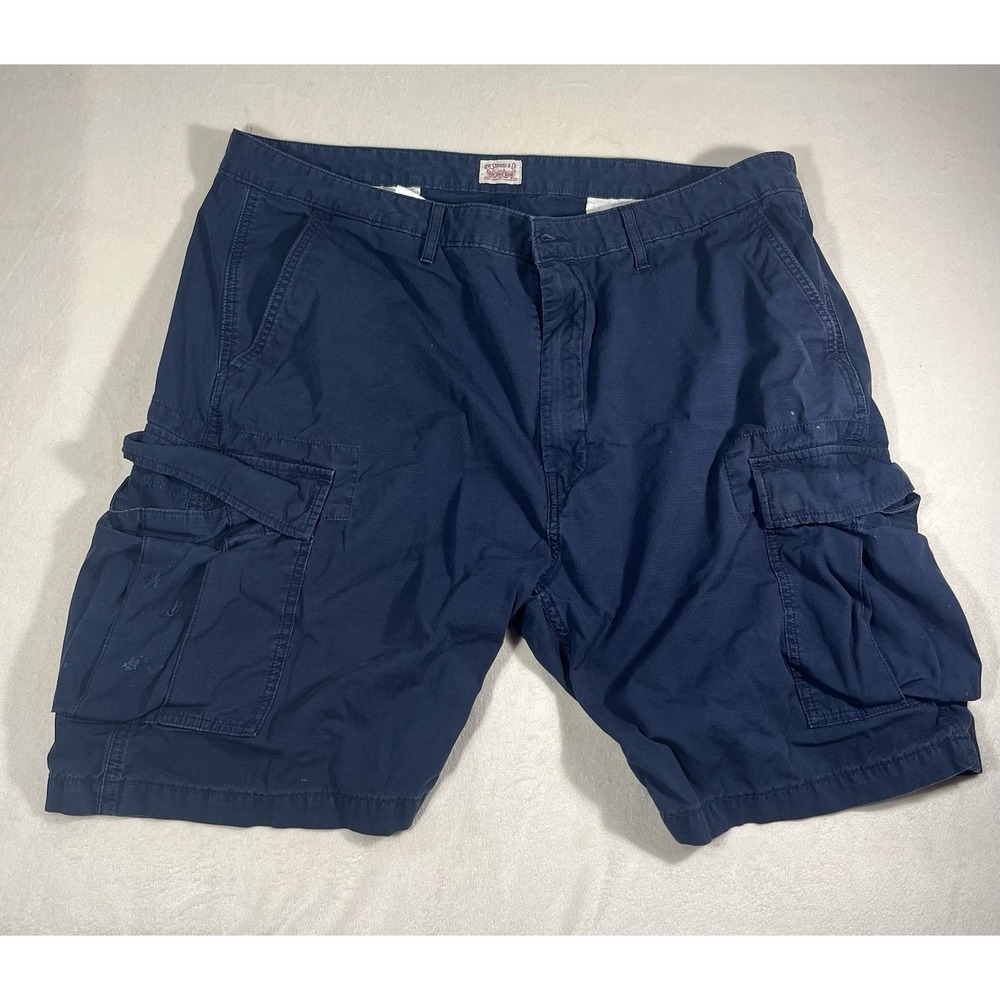 Levi's ripstop cargo shorts Mens 44 Blue Classic Fit